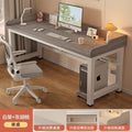 Computer desk desktop double desk student home bedroom study desk with baffle e-sports table simple office desk
