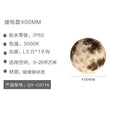 Outdoor waterproof patio light meteorite crater moon lamp pool light garden light minimalist creative rechargeable light fiberglass