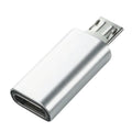 Type-c female to micro usb otg adapter for android v8 charging and data transfer - 5-pin converter (tpc)