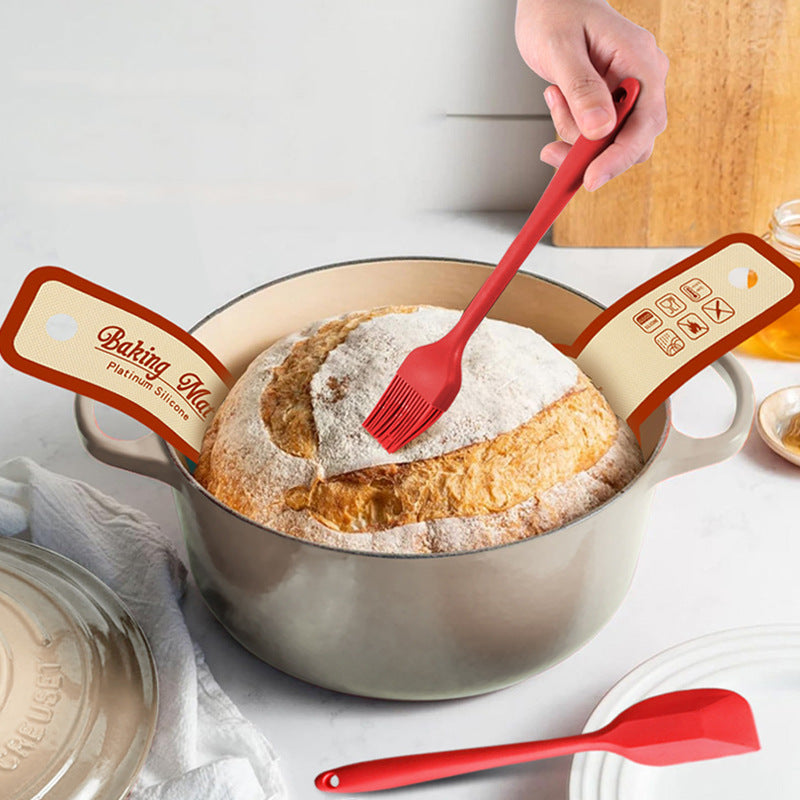 Silicone baking mat with handles, oven bread mat, dough baking mat, baking tool, dutch oven mat, european bread mat