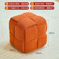 Entrance soft bag shoe changing stool for home door sofa stool bench popular fitting room stool makeup stool