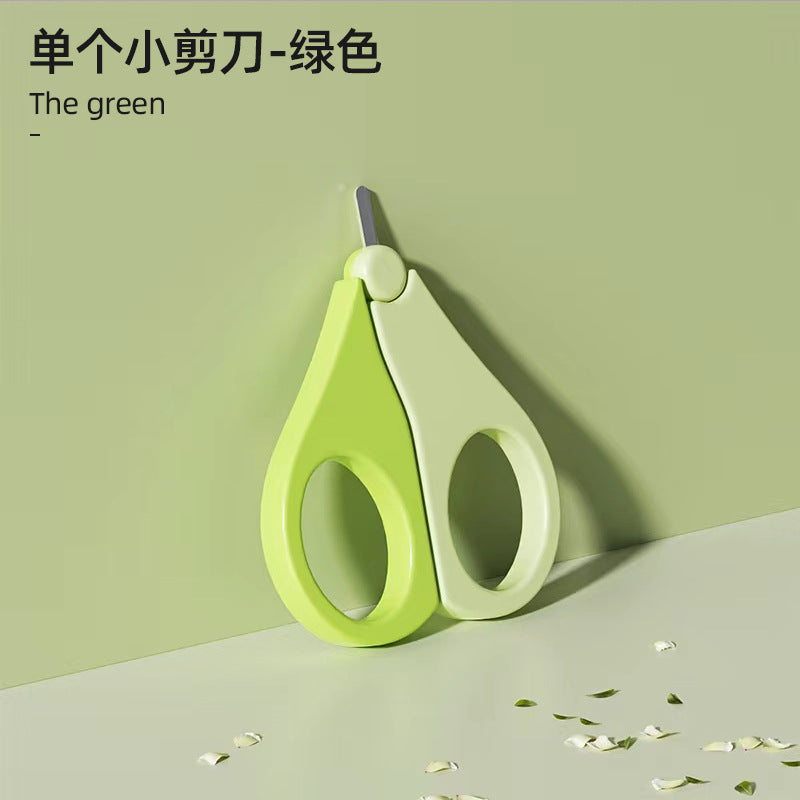 Baby nail clipper set - newborn & infant nail clippers with nail file - anti-pinching safety design