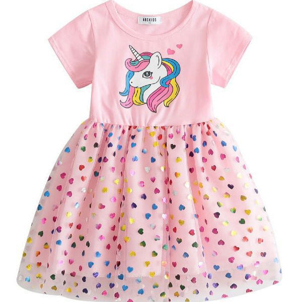 Girls' summer dresses: new  styles - chic dresses for little girls, summer princess sundresses, tulle slip dresses