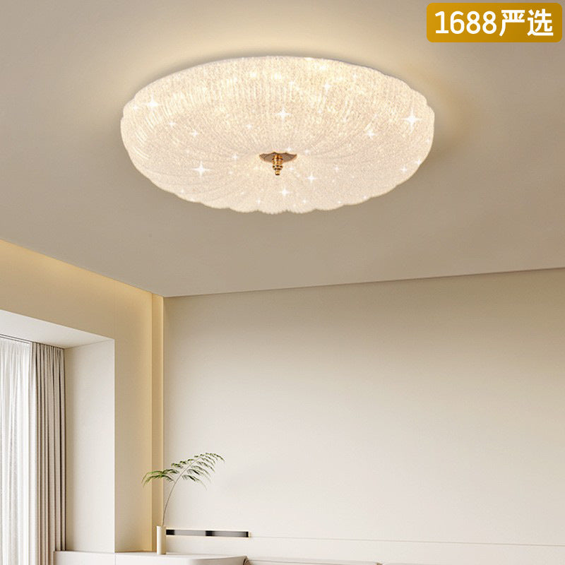 [Strict selection] Bedroom main light Gypsy ceiling light modern simple round minimalist master bedroom room light