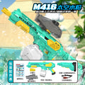 manual and automatic electric burst high-pressure water gun large-capacity kids outdoor beach battle men's children's day gift
