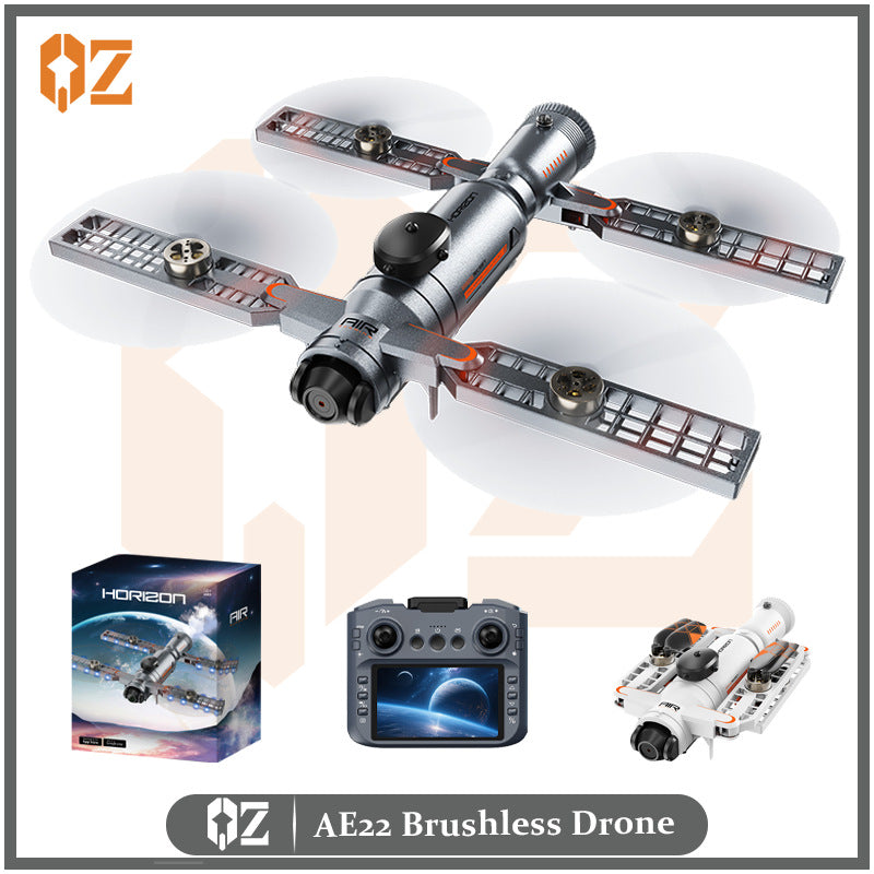 Ae22 brushless drone - high-definition aerial photography, infrared obstacle avoidance, optical flow positioning, large screen remote control aircraft toy