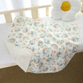 Cotton quilt infant quilt pure cotton type a newborn delivery room swaddle quilt fall and winterthickened baby outing wrap