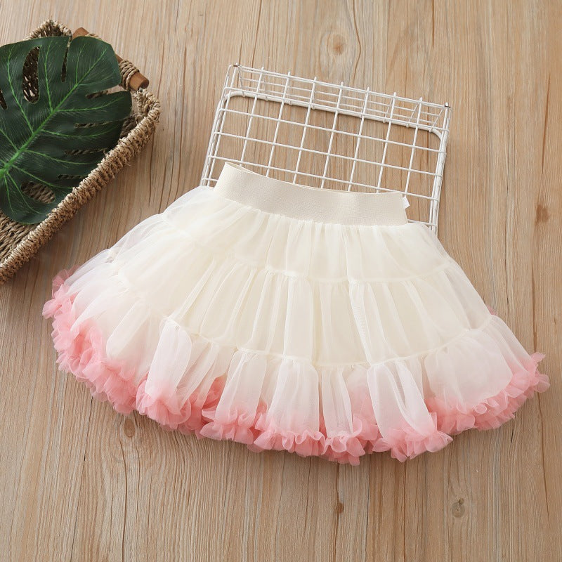 autumgirl skirt tutu skirt cute skirt tutu skirt mesh skirt