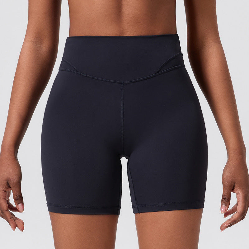 New summer outdoor running fitness outfit: backless slimming sports tank top & high-waisted peach lift tight yoga set