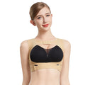 Post-op recovery garment for "fortune bag" liposuction: elastic compression shirt with side support, underarm flap coverage, and snap closure. sleeveless post-surgery body shaper for breast procedures