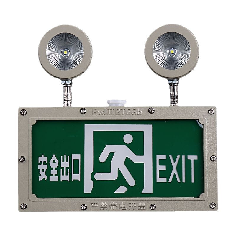 Explosion-proof fire emergency lighting dual-purpose two-in-one multi-function emergency light safety exit indicator light waterproof