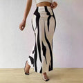 cross-border fashion zebra print slimming & lengthening bestselling high-waisted fishtail pencil mini dress