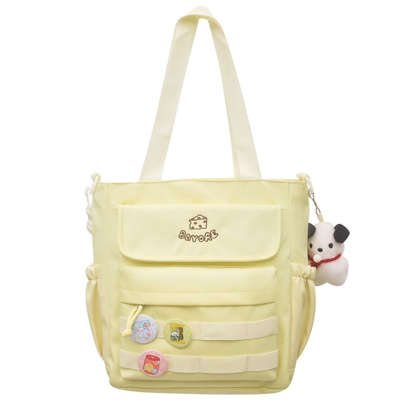 School bag for female high school students Large capacity for junior high school students Girls backpack for primary school students Grades 3-6 Lightweight backpack