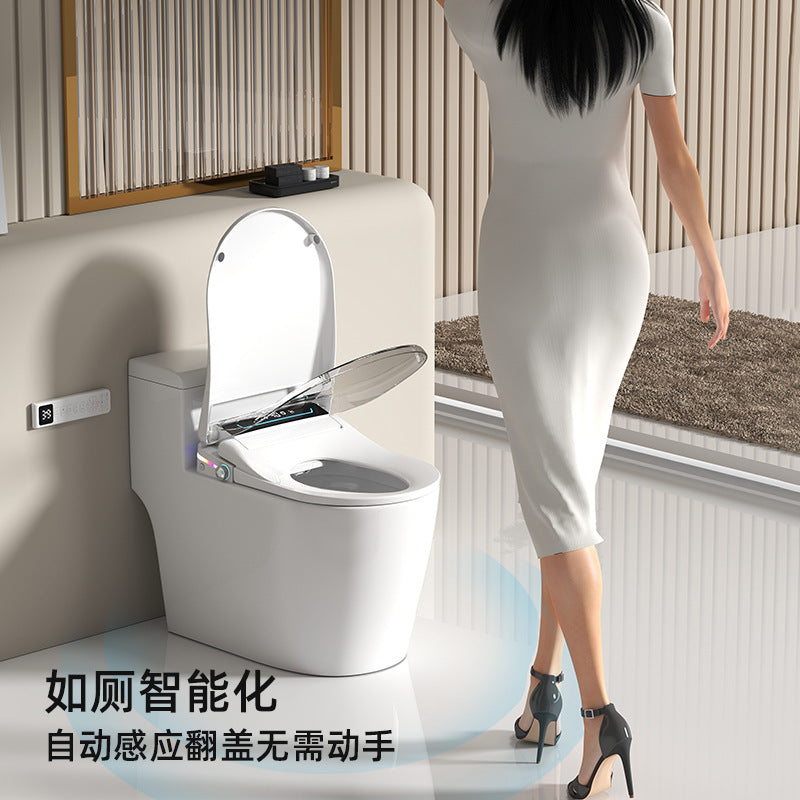 Smart toilet cover Fully automatic instant flushing seat ring Household multi-function electric drying Silent toilet cover