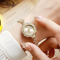 Women's quartz watch, slim bracelet style, adjustable jewelry quartz watch, in-stock, cross-border small batch