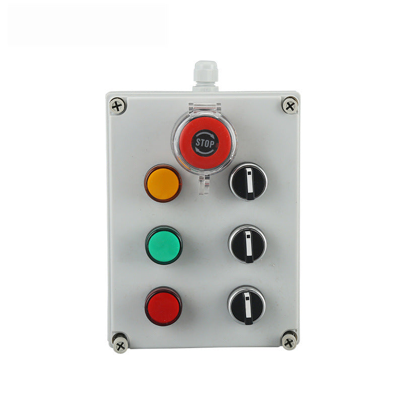 Portable outdoor waterproof industrial socket box IP67 portable complete set of distribution box construction site mobile maintenance power box