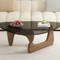 Glass coffee table - modern minimalist design, nordic style, designer inspired, trending online, perfect for small living spaces, ideal for home use