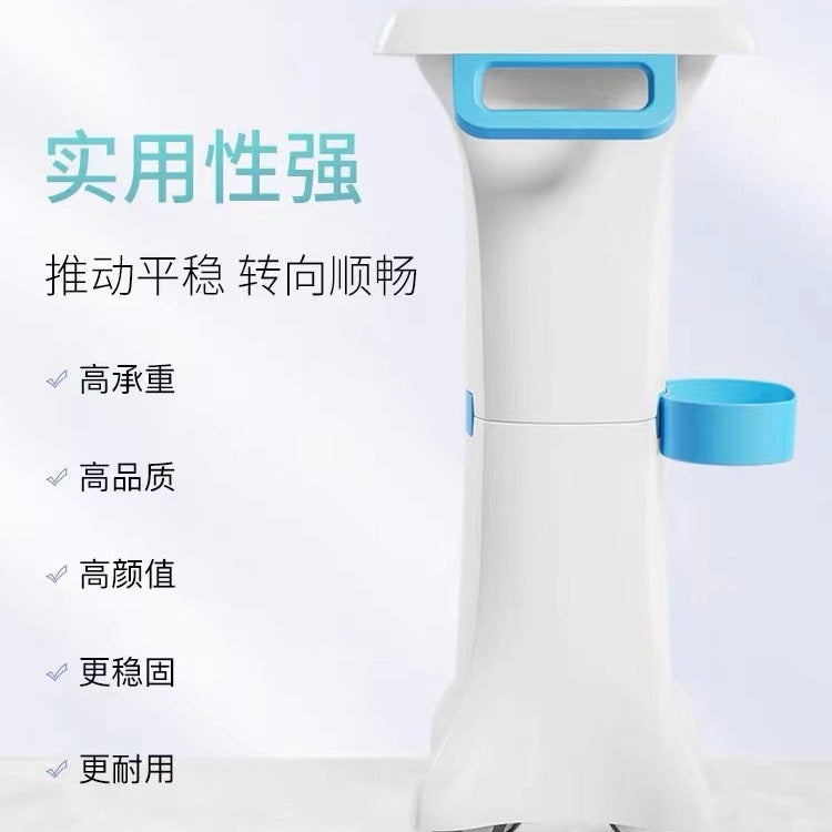 NUFIS Beauty Cart Small Bubble Shelf EMS Nanocrystalline Instrument Base Silent Universal Wheel TC1B