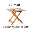 Nanzhu foldable table portable small table simple foldable dining table small apartment dining table square table square for home