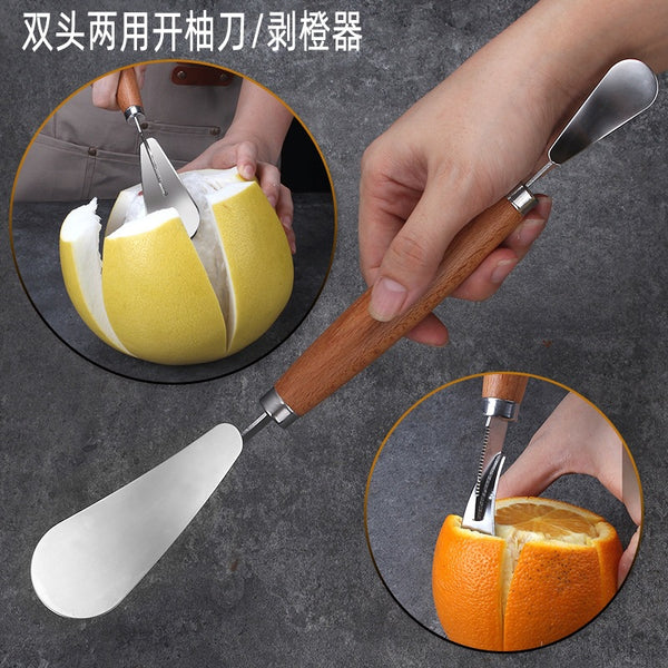 pomelo opener, pomelo fruit opener, thickened pomelo peeling artifact, honey pomelo splitter, peeler, pomelo knife opener, orange peeler dual-purpose