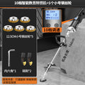 Electric rust remover polishing machine round steel pipe marble color steel tile cement floor wire brush handheld floor grinder