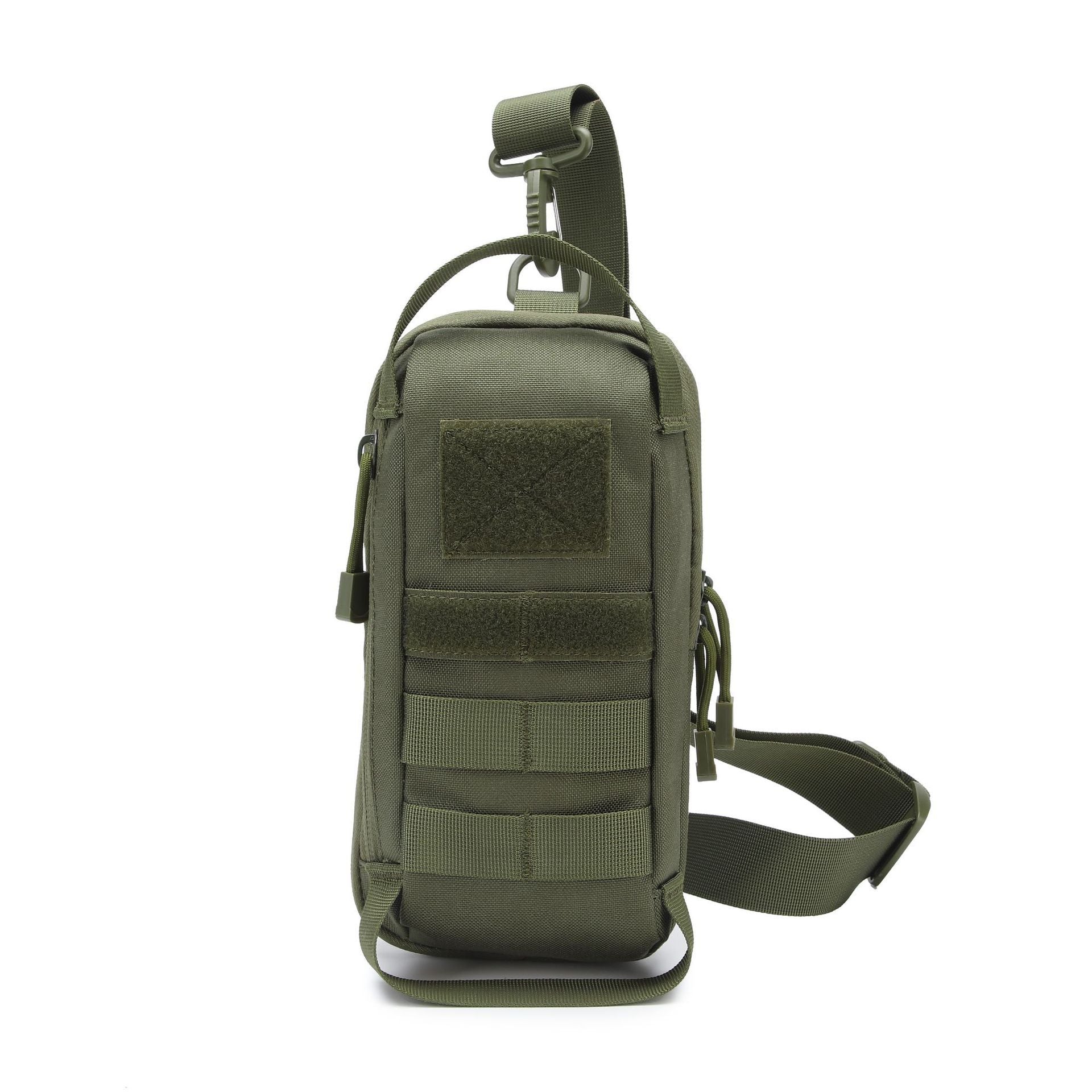 New military fans outdoor sports wear-resistant multi-functional messenger shoulder bag, cycling mountaineering storage men's breast bag