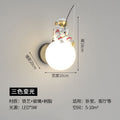 Wall lamp bedroom bedside wall lamp creative casual modern kids room moon astronaut living room popular wall lamp