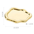 Golden cloud plate