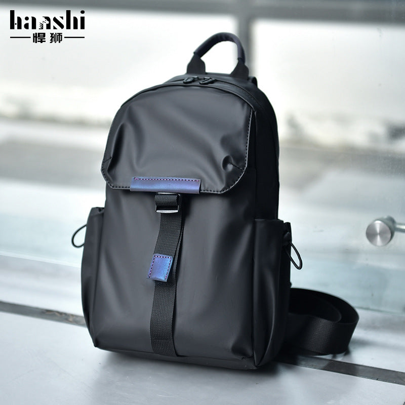 Fashion Men's Shoulder Crossbody Bag Premium Sense Lightweight Waterproof Breast Bag Travel Chest Bag Casual Women's Trendy Shoulder Bag