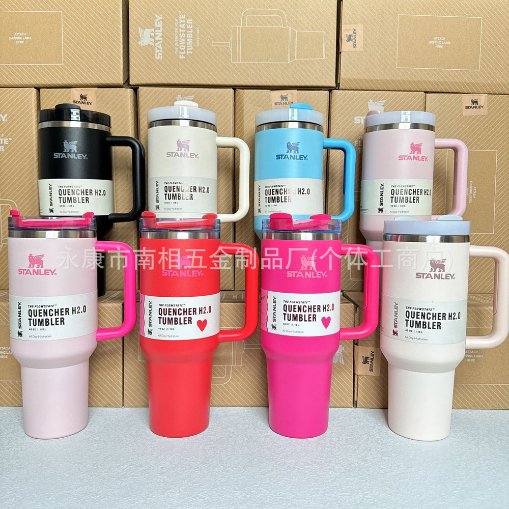 Stanley stanley 2nd generation 40oz big mac straw cup car stainless steel large capacity thermos cup ice cup