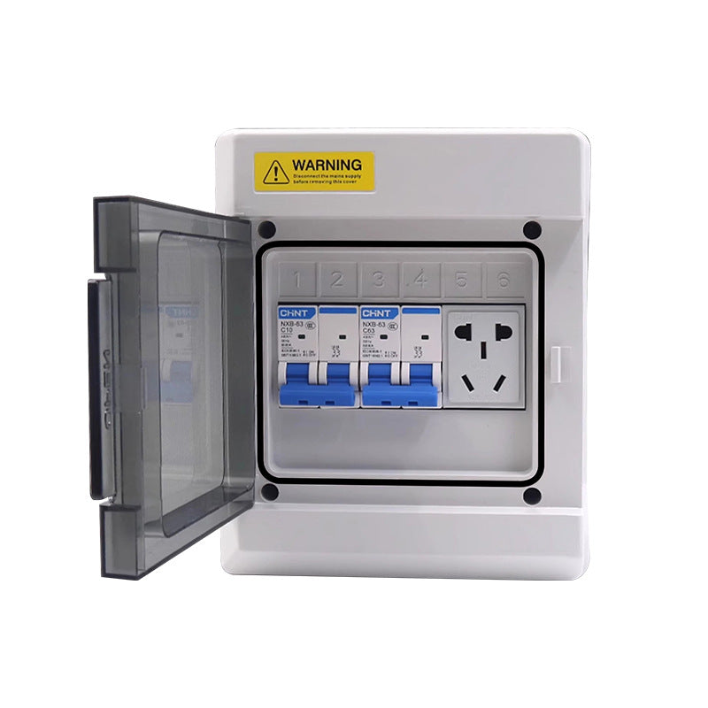 New energy vehicle charging leakage charging box household small distribution box surface mounted air switch lighting strong electric box