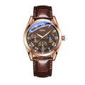 2025 men's automatic non-mechanical quartz bowl watch - luminous fashion casual watch for young men