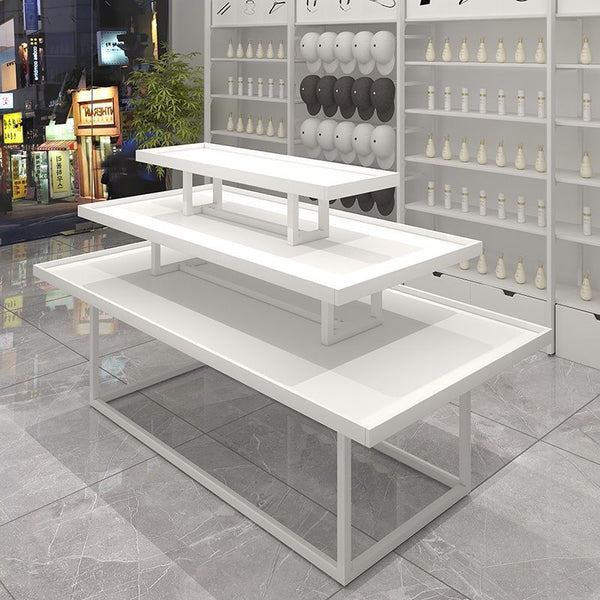 Nakajima Display Cabinet Maternal and Infant Cosmetics Supermarket Shelf Stack Head Boutique Three-layer Flow Table Product Display Table Shoe Store