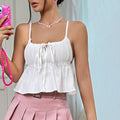 Silmshort vest suspender  sleeveless outer weartops female fashionsummernew arrivallace lace suspender