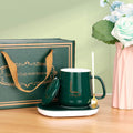 Warm cup 55 degree office heattech coaster heater automatic constant temperature hot coffee milk handy gadget temperature rising cross-border