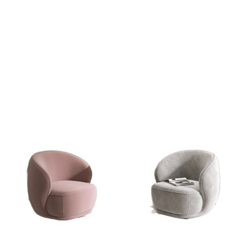Creative leisure chair rest area reception negotiation light luxury milk tea shop small apartment Internet celebrity beauty salon single sofa