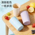 Food contact fresh casual drinking cup for home resistant to falling toothbrushing cup creative colorful plastic cup wholesale