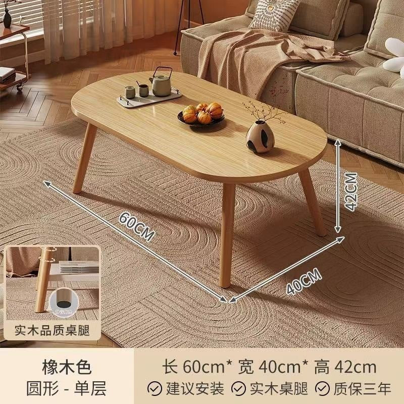Coffee table modern casual rental house balcony low table living room small tea table hotel apartment bedroom sofa side table