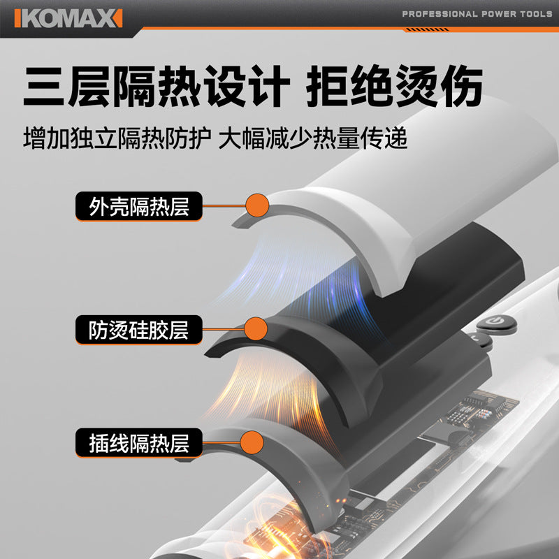 Electric soldering iron home small soldering gun electric soldering pen suit repair welding adjustable temperature electric welding pen dot tin pen tool
