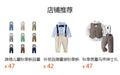 new arrival baby boy spring children's clothing kidssuitlong sleeves shirt overalls boys gentleman's first birthday dress