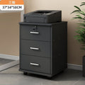 Filing cabinet office movable storage cabinet small drawer cabinet under the desk with wheels storage cabinet low cabinet information cabinet no