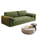 Sofa living room small apartment 2026 new arrival rental room double three-person rest area elephant ears lazy fabric sofa