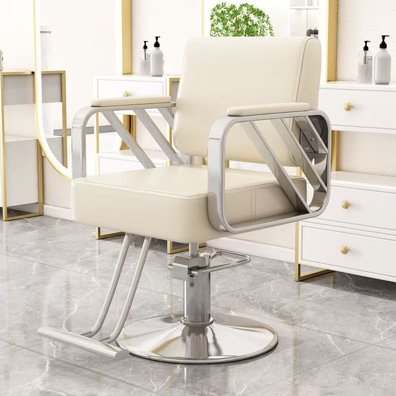 Hairdressing shop special chair hair salon special hair cutting stool classy hairdressing perm and dyeing area adjustable seat hairdressing chair