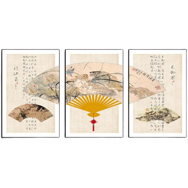 New Chinese style hotel wall decoration painting restaurant private room box mural hotel Chinese style tea room hot pot shop hanging painting