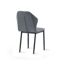 Source factory manufacturer wholesale italian normcore dining chair for home carbon steel restaurant hotel chair office reception chair