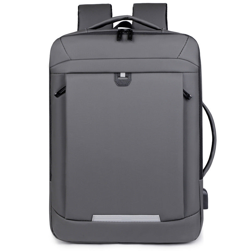 New Backpack Men's Large Capacity Expansion Portable Backpack Outdoor Travel Backpack Business Computer Bag School Bag