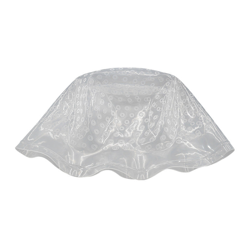 Cross-border silicone highlight cap Home hair dye tool Dyeing hat Baked oil hair dye cap Color with highlight needle Wholesale