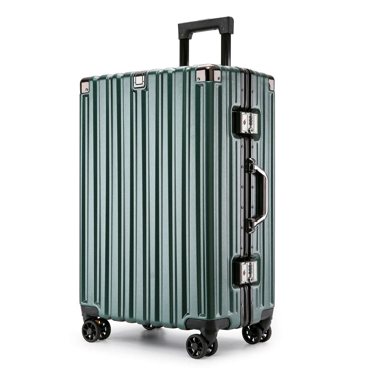 Cross-border luggage male student silent universal wheel 24 zipper box female new password box 26-inch suitcase wholesale