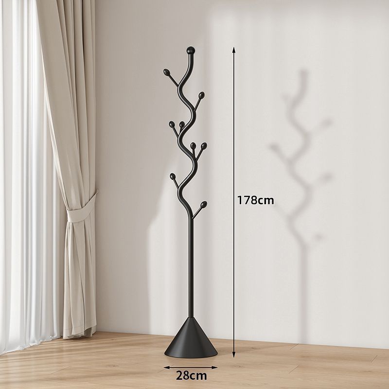 Casual clothes hanger italianaccessible luxury bedroom accessible luxury storage cream for home space floor-standing clothes coat rack shelf