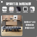 Folding bed - single, portable, for home, naps, hospitals, outdoor camping, and office lounging